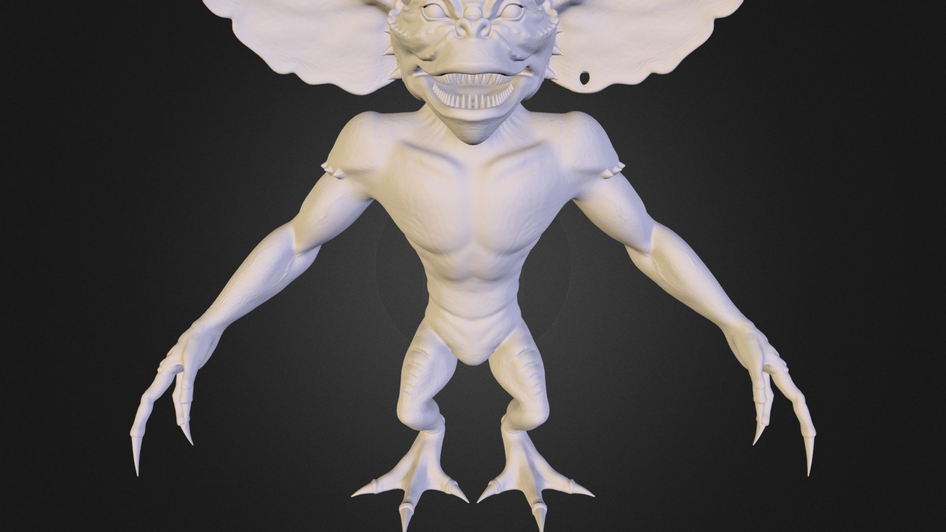 Gremlin - 3D model by Marcus Toepke (@hoinz) [45eaf50] - Sketchfab