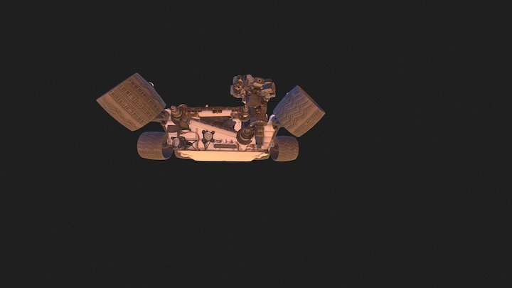 Curiosity 3D Model