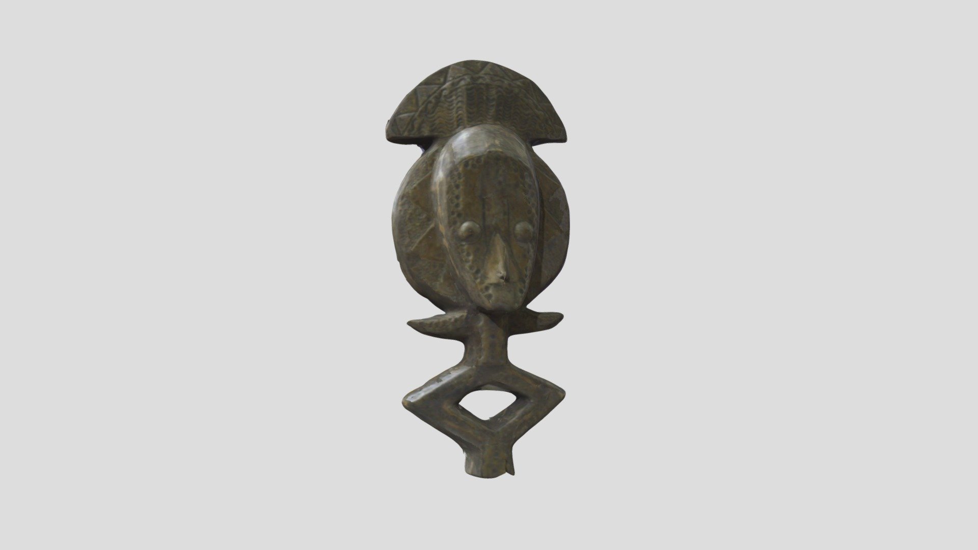 African Burial Mask