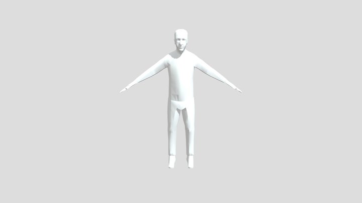 Character With Body 3D Model
