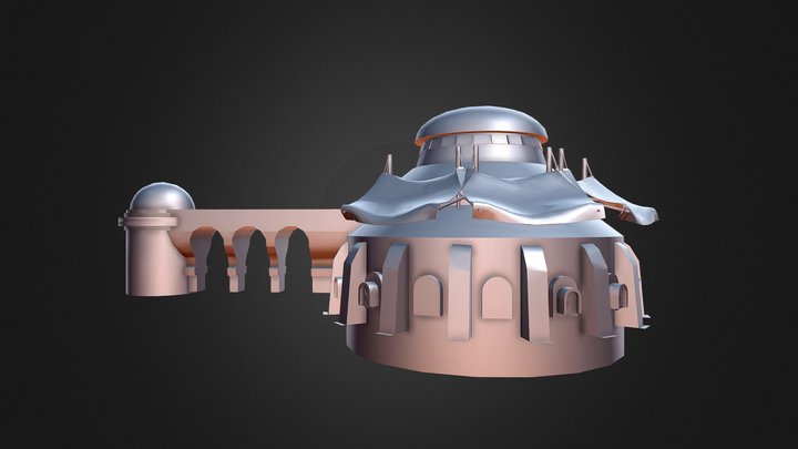 Star Wars: Tatooine Build Prop. 3D Model