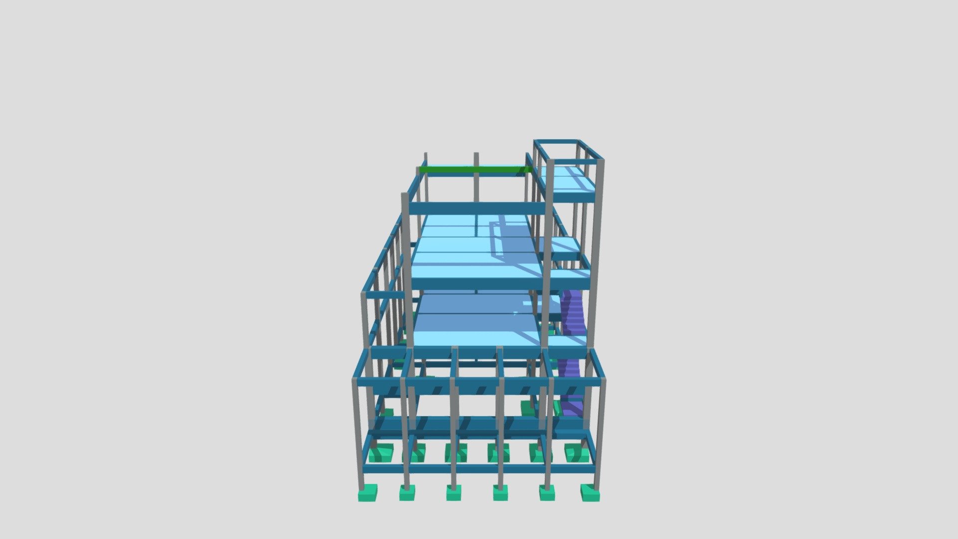 ESTRUTURA TRIPLEX JURA - Download Free 3D model by RN Estrutural ...