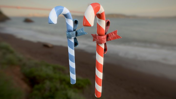 [TF2 HD] Candy Cane – Free 3D Model STL