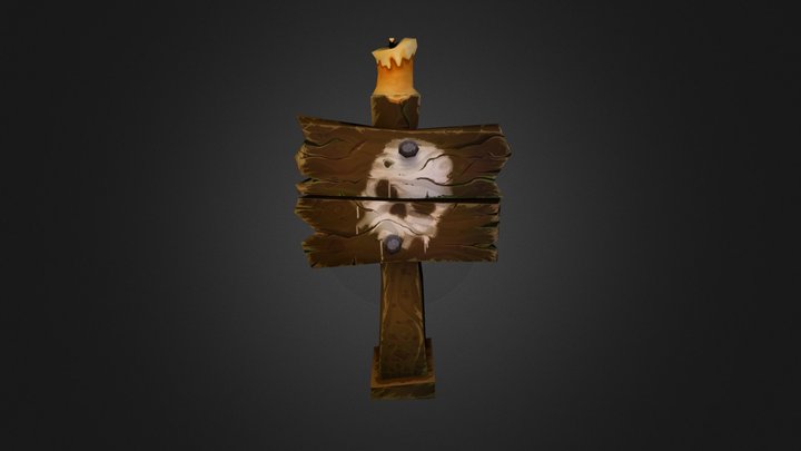 Sign 3D Model