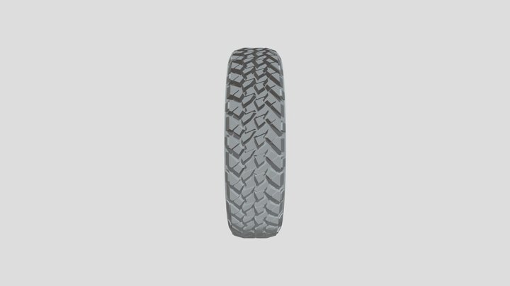 Off-road Tire 3D Model