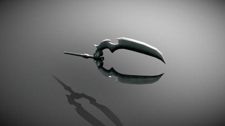 Double spear gun 3D Model