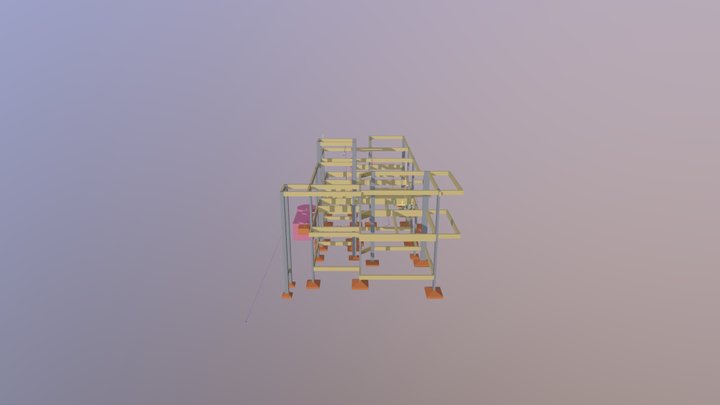 Projeto Hidrossanitário de uma residência 3D Model