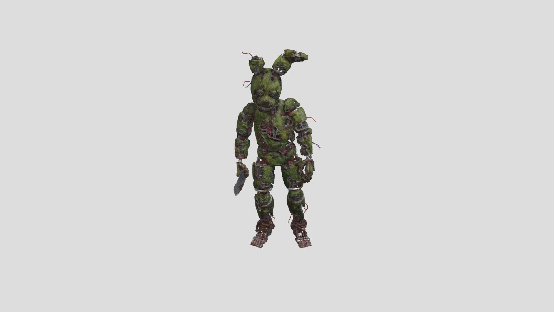FNAF Springtrap Animacronic - Download Free 3D model by Szymonson ...