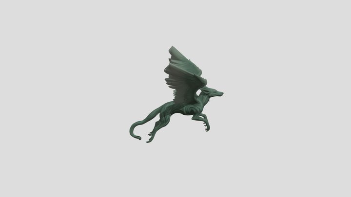 Winged Wolf / Mythological Creature