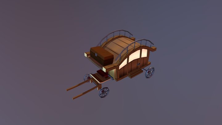 Carruagem 3D Model
