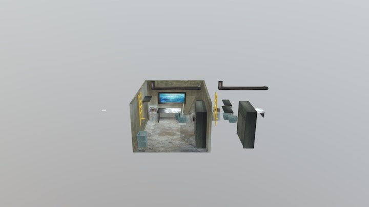 Winterbunker 3D Model