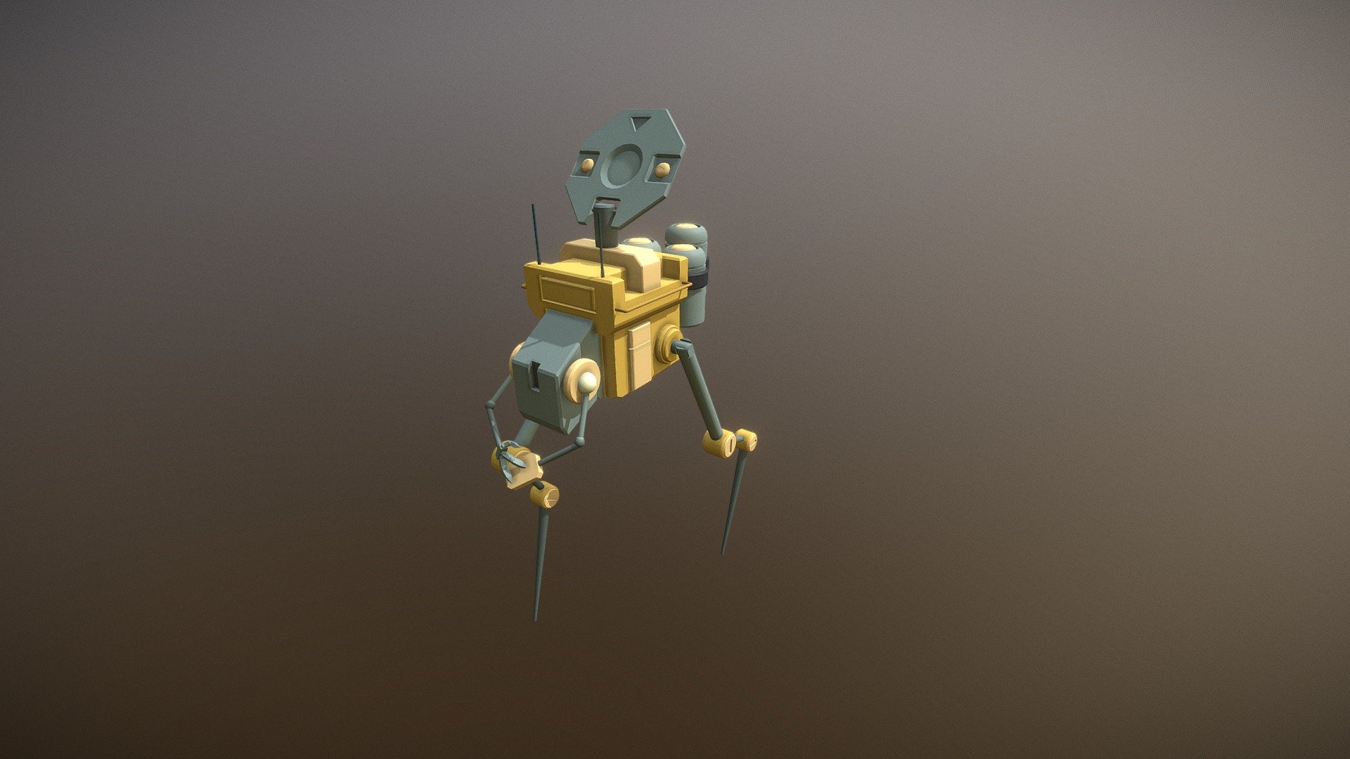 Robot Shpigel — Sketchfab embed 3D viewer
