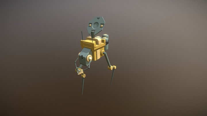 Robot Shpigel 3D Model