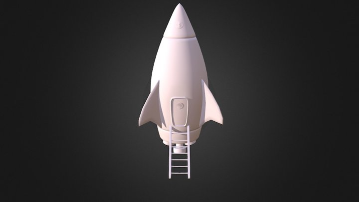 Foguete 3D Model