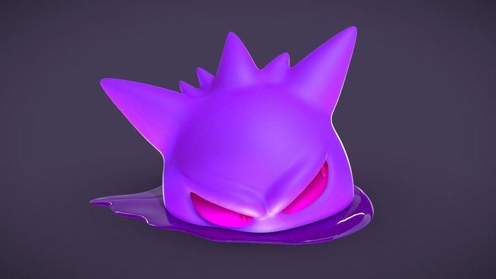 Pokemon Gengar Mega Evolution | 3D Print Model