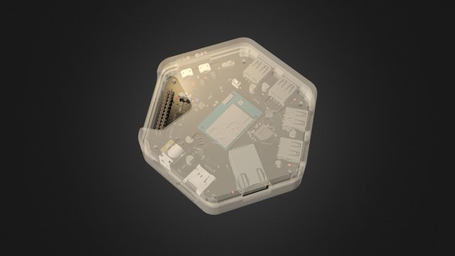 Edi-Expand Gen 1 3D Printed Case 3D Model