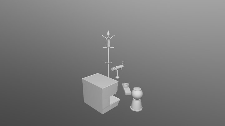 Props Lucien 3D Model