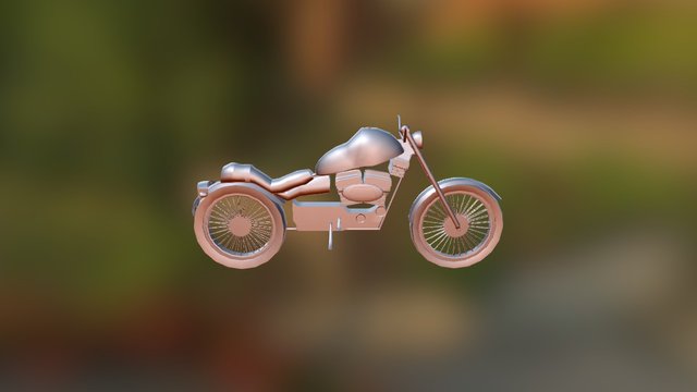 Motorcycle 3D Model