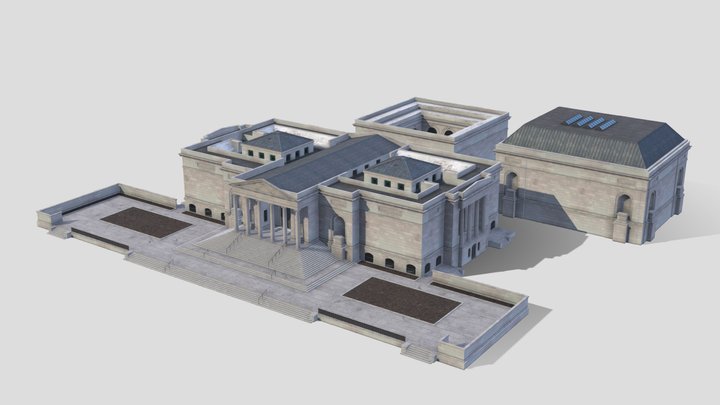 Baltimore Museum of art 3D Model