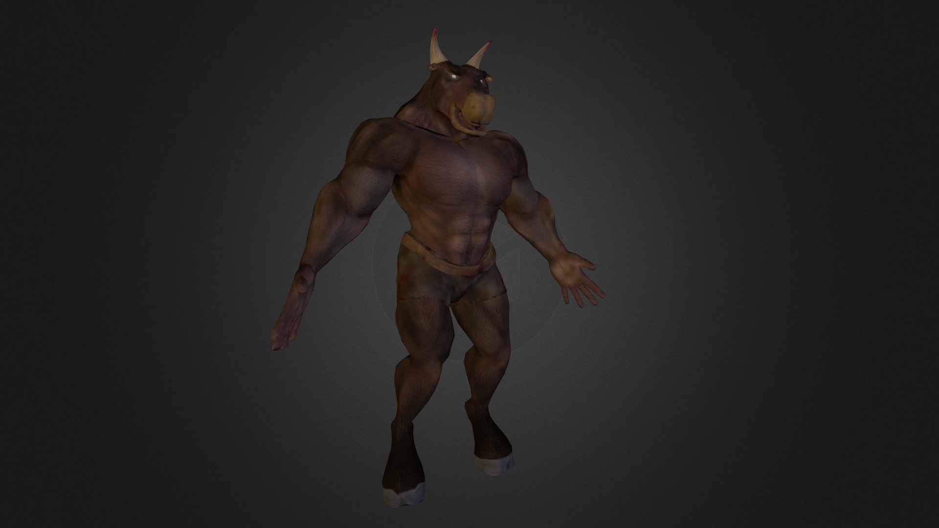 Minotaur Character Model