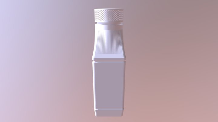 Plastic Bottle 3D Model