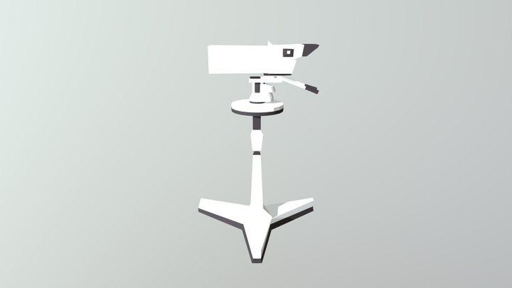 Camara de Estudio 3D Model