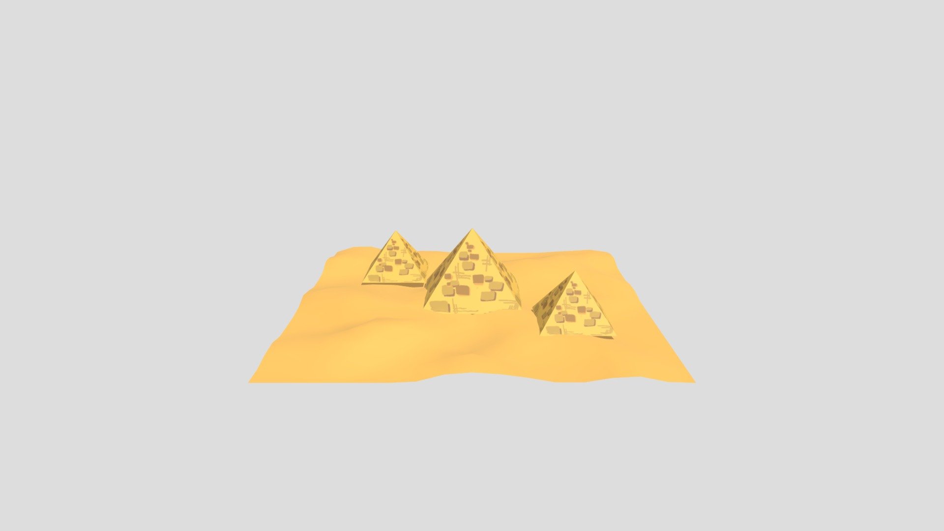 Pyramids — Sketchfab embed 3D viewer
