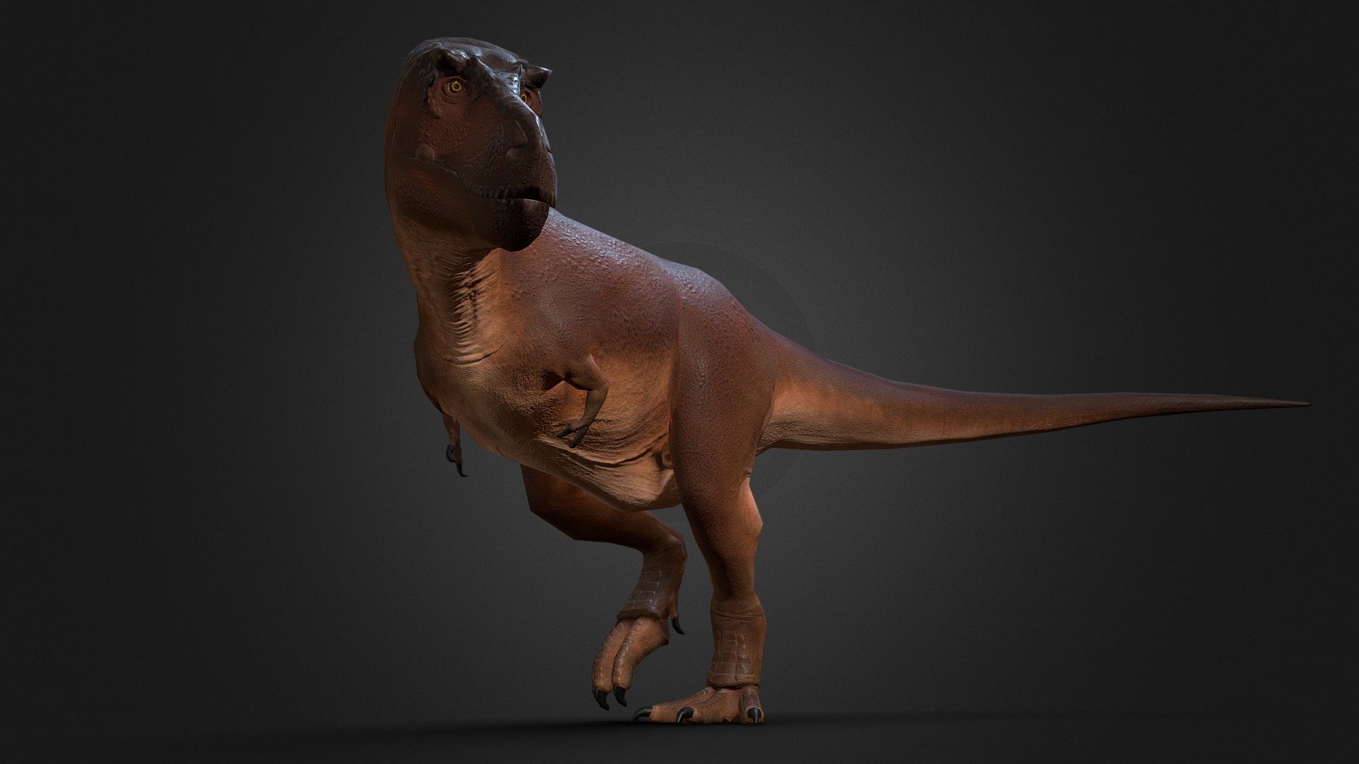 3D model Tyrannosaurus Rex Sue Real Dinosaur Series VR / AR / low-poly