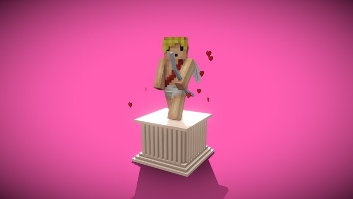 Cupidstatue 3D Model