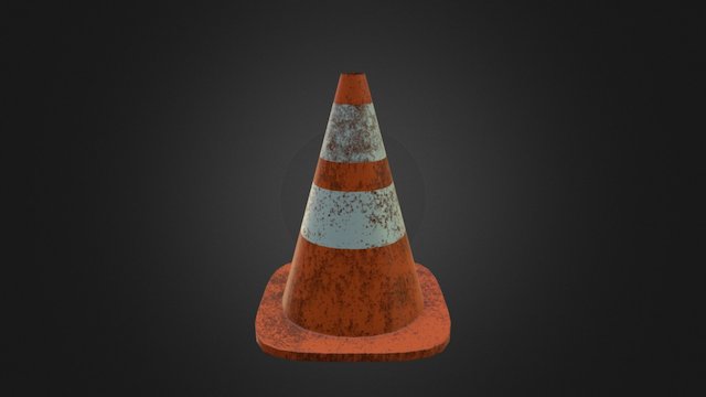 Street Cone 3D Model