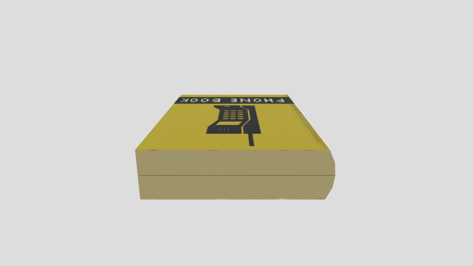 PhoneBook - 3D model by eirikso [45fd957] - Sketchfab