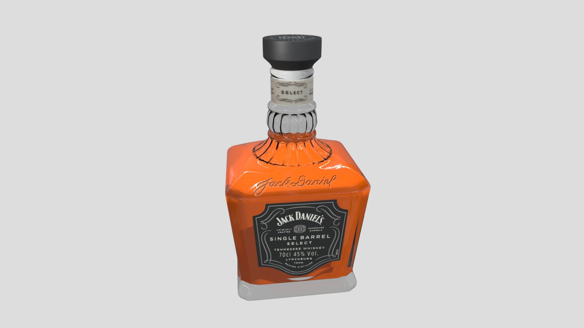 Jack Daniels bottle single Barrel