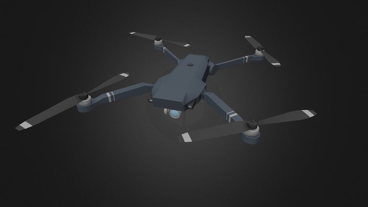 DJI Mavic Drone 3D Model