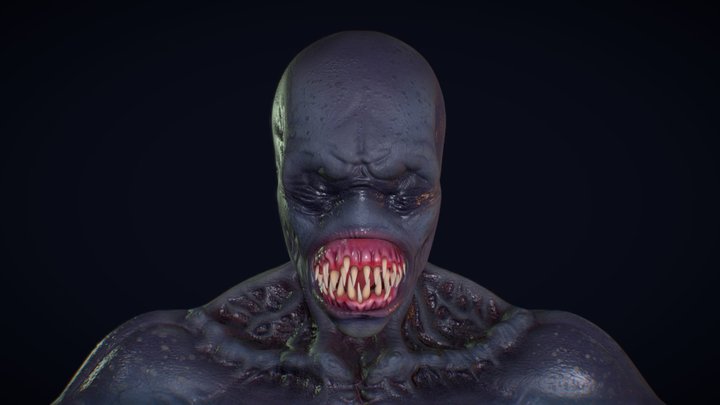 Scary сreature 3D Model