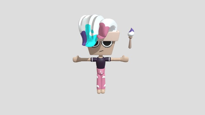 Gloomy sleeper Brusha || NOT OFFICIAL 3D Model