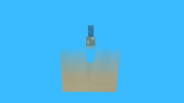 DS86/DS87 3.5m black cylinder 3D Model