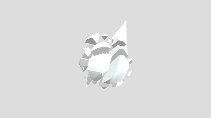 Game rocks 3D Model