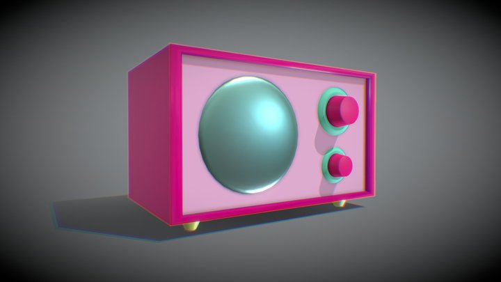 Radio 3D Model