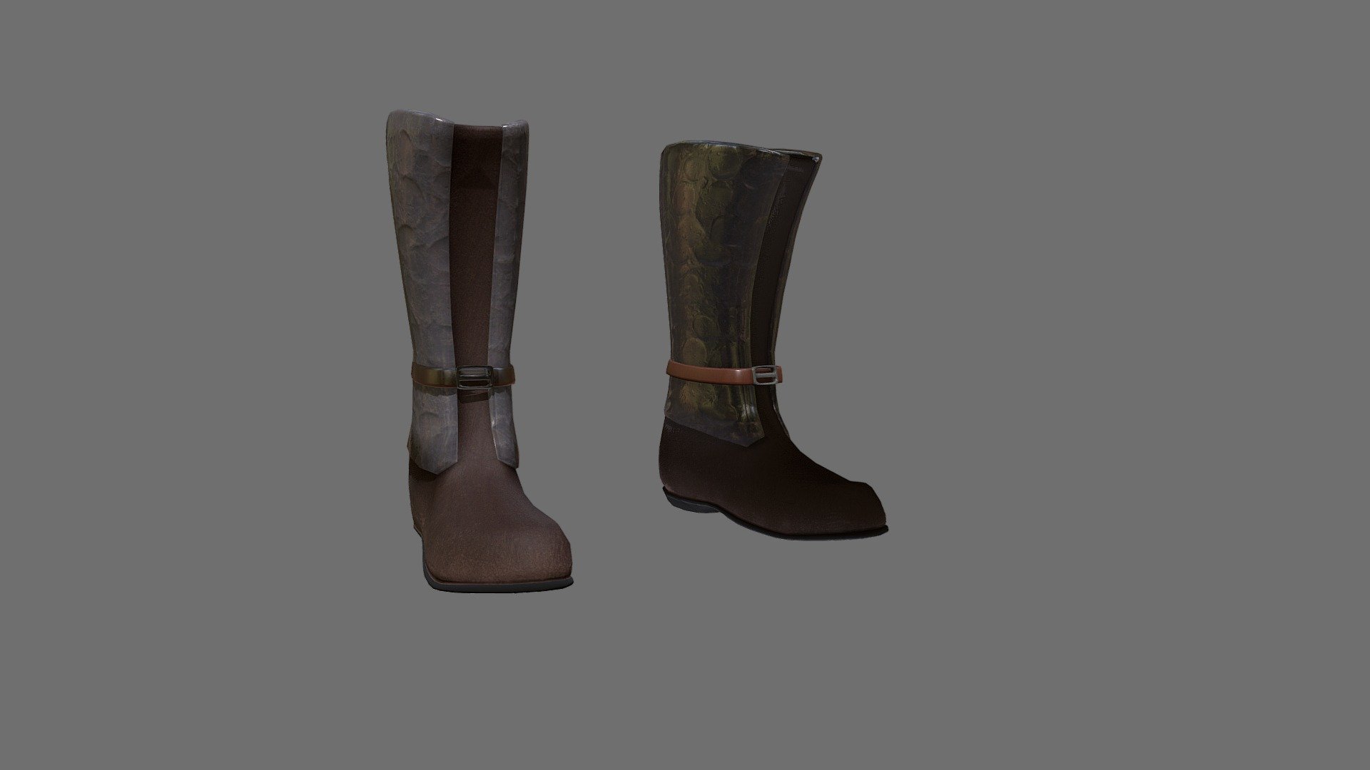 Hammered Metal Boots - Download Free 3D model by ArcticRaven_ [4601ac1 ...