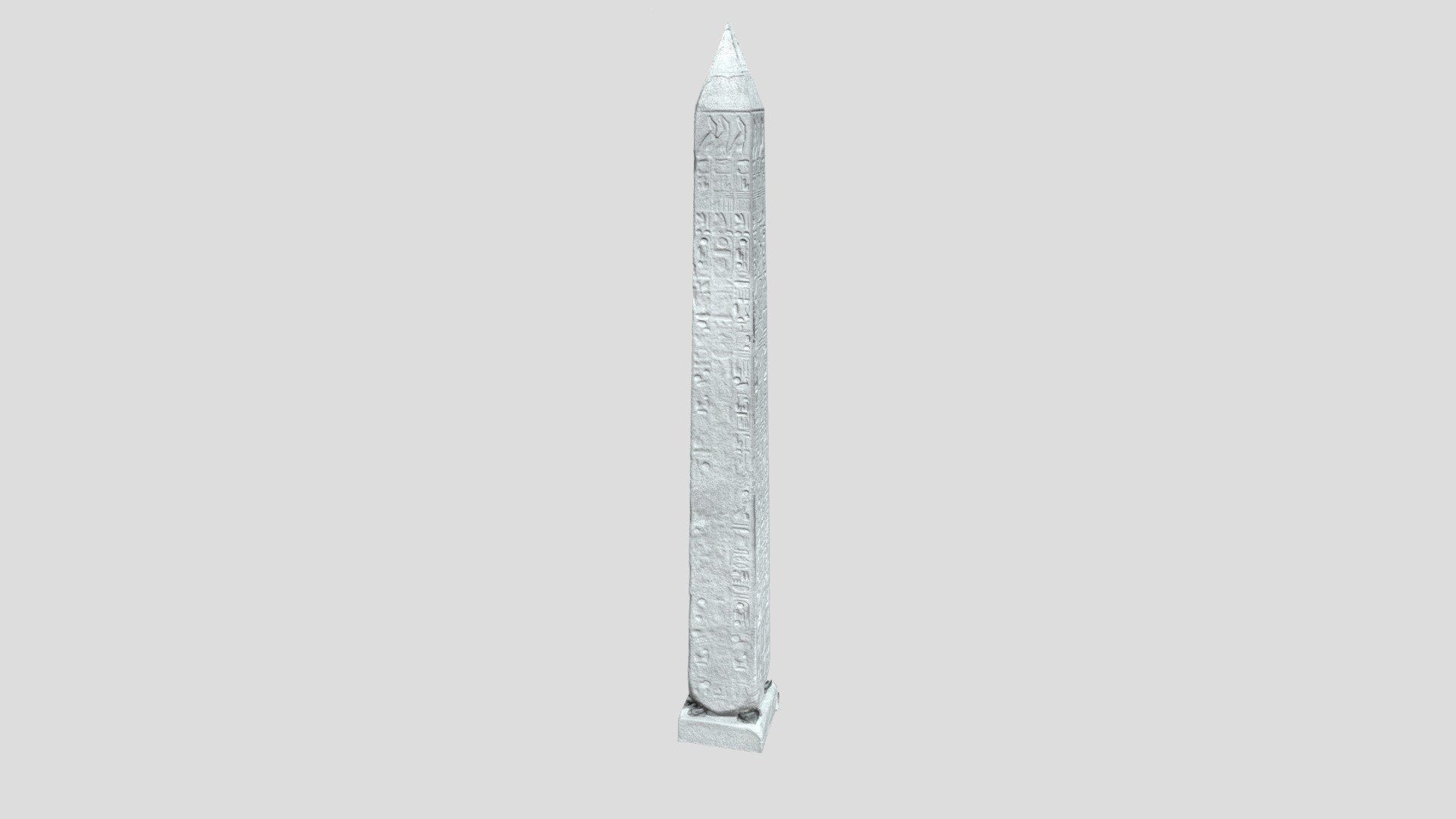 Cleopatra's Needle Obelisk 3D Model - 3D model by ImproveWithJoe ...