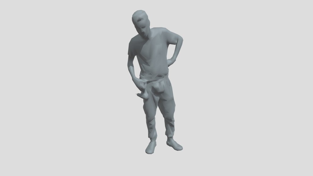 Lowpoly Construction Worker