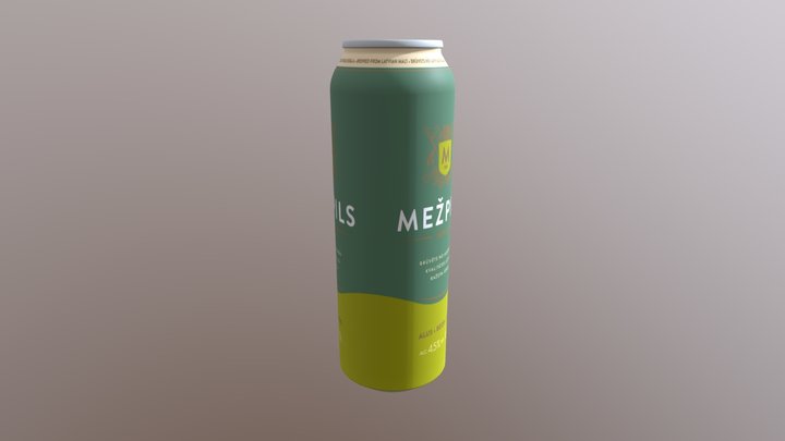 Test3- Mezpils Can 3D Model