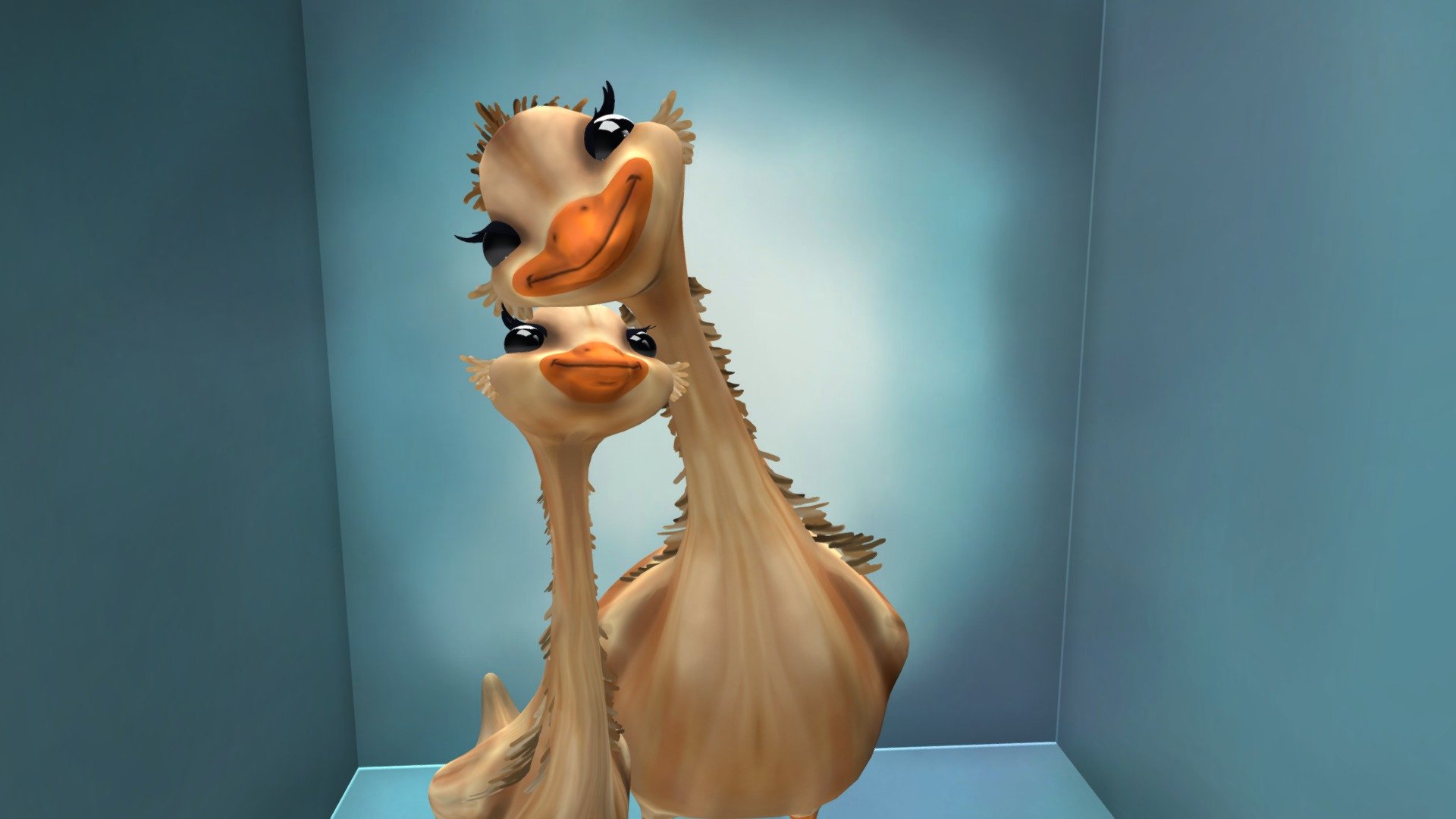 Animated goose - Download Free 3D model by striderrotk [4604aa5 ...