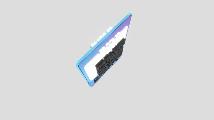Moove NFT Ticket 3D Model