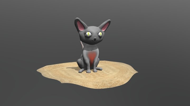 Gato 3D Model