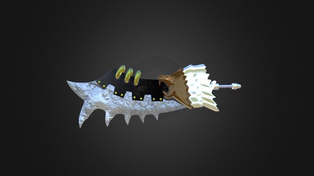 Monster Hunter Lionsbane WIP 3D Model