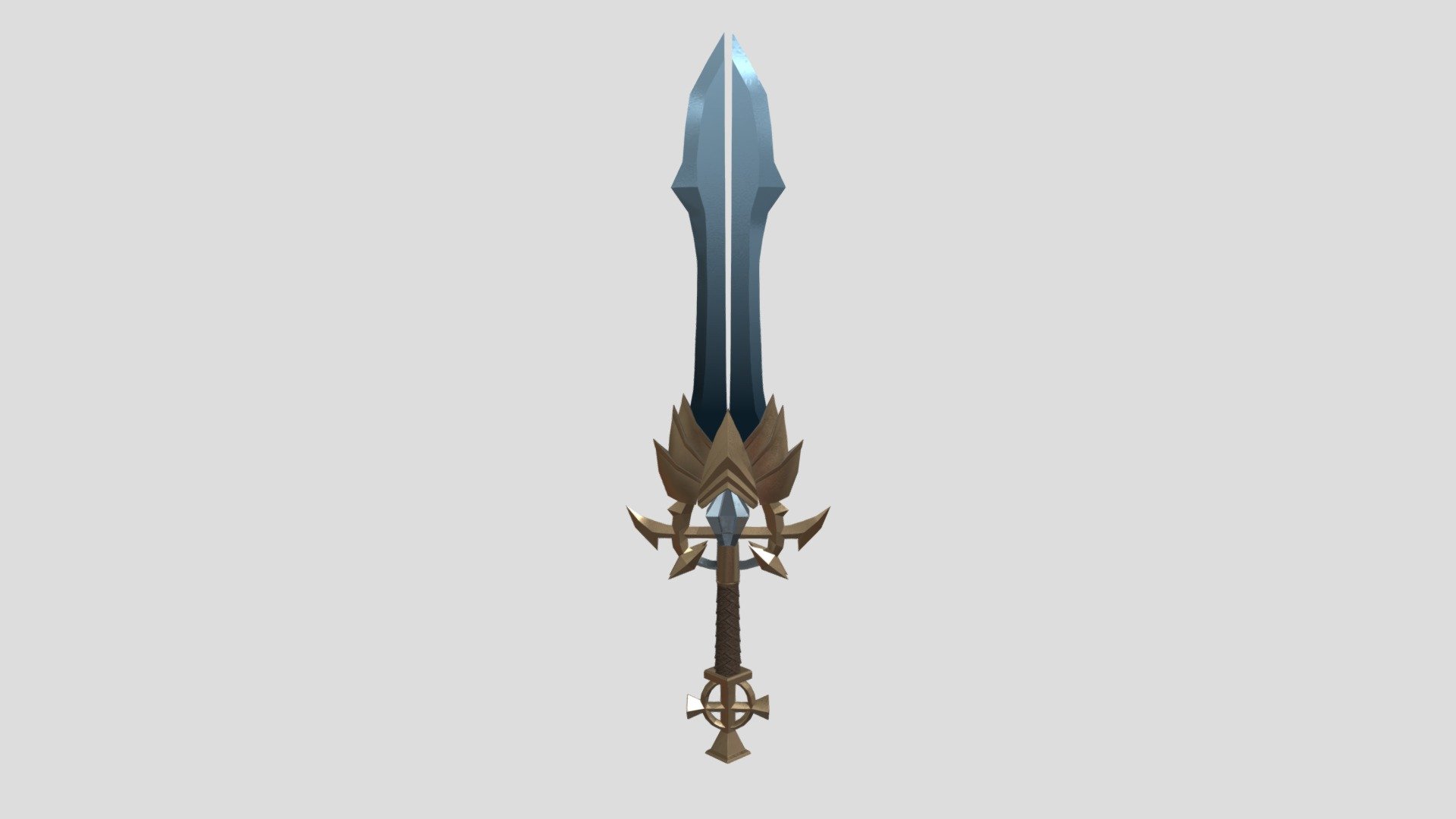 Medieval Fantasy Huge Sword - Download Free 3D model by Yan233 ...