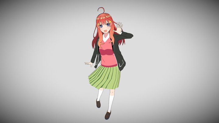 Gotoubunnohanayome 3D models - Sketchfab