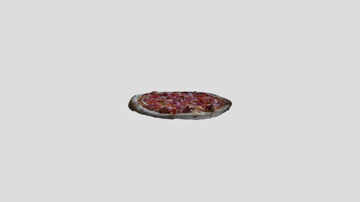 Pizza BBQ 3D Model