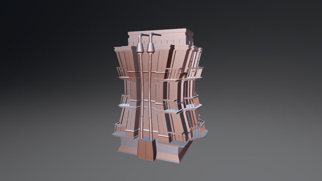House (re-edited) 3D Model